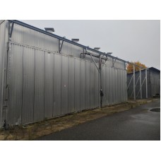 Сушильная камера для сушки древесины бывшая в употреблении, объем загрузки 100 м3, Италия